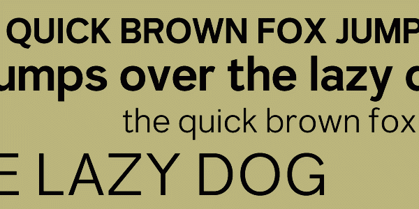 Graham Sans sample